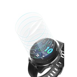 Yaekea 6 Pack Screen Protector for Garmin Forerunner 965 47mm Smartwatch, Self-Healing Flexible TPU Film, Anti-Scratch HD Clear Soft Screen Protective Film