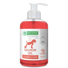 Natures P Lachsöl für Hunde und Katzen, 300 ml
