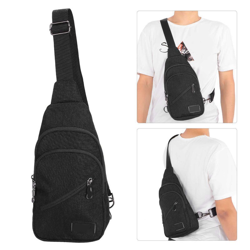 OX PLOUGH Men's Chest Bags Waterproof Casual Chest Sling Bag