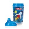 Nuby - Vaso Shine Boquilla Dura 10 Oz Azul