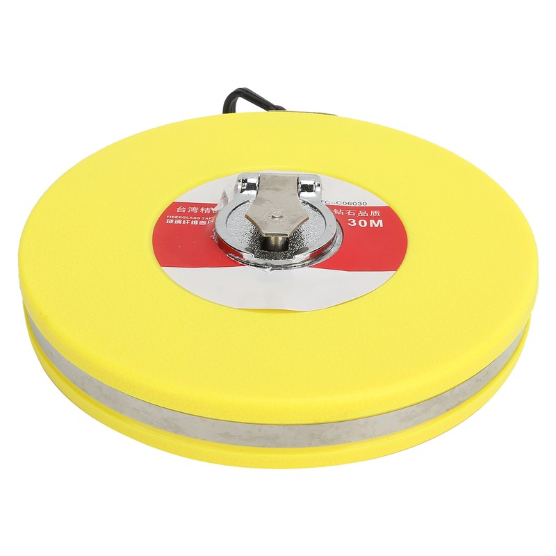 Tape Measure Glass Fiber Flexible Ruler Disc Shape Industrial Measuring