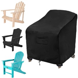Protective Cover Garden Chairs, Cover for Garden Chairs, Chair Cover, 420D Oxford Cloth Chair Protection, Outdoor Garden Chair Protection, Casual, Waterproof, Windproof, Cold-Resistant