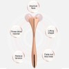 NSXAYIWE Gua Sha Facial Tools, Multifunctional Germanium Roller, 55° Angle