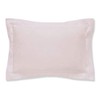 400 Thread Count Cotton Sateen Oxford Pillowcase Pair Blush