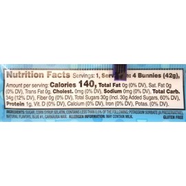 Peeps (1 Pack) Blue Marshmallow Bunnies Easter Bunny Candy 1.5 oz / 42 g