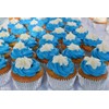 Gifbera Standard Silver Foil Cupcake Liners Metallic Paper Muffin Baking