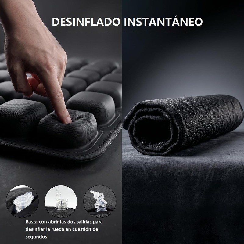 Cojín inflable para avión DMAÓ – Soporte 3D, hasta 150