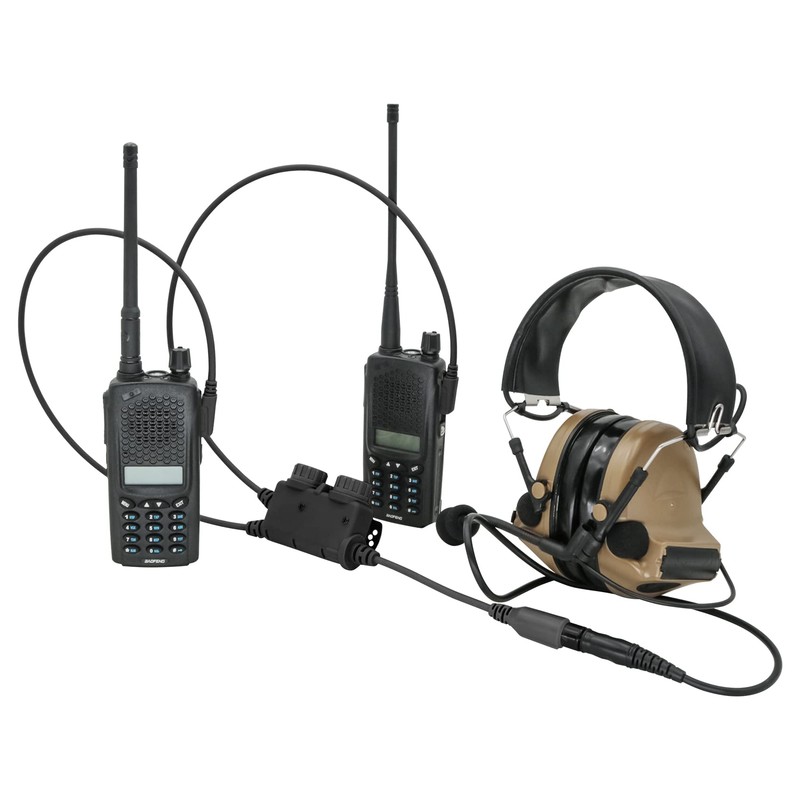 Hearangel U94 PTT Dual Push to Talk 2 Pin K