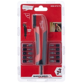Milwaukee 4932471274 Shockwave Impact Duty Right Angle Attachment 11 Piece
