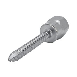 CONFAST® 3/8" Threaded Rod Anchor for Wood, Vertical, 1/4" x 2" (Box of 25)