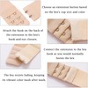 3 Pieces Bra Extenders, 3 Hooks×3 Rows Bra Strap Extension,
