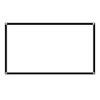 Projection Screen, Cinema Screen, Projector Screen, 16: 9 White Interior(72