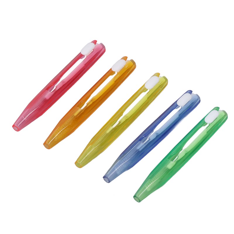 60Pcs Interdental Brush Floss Interdental Cleaning Brush with PP Handle