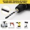12-PCS Masonry Drill Bit Set & Concrete Drill Bit Set,