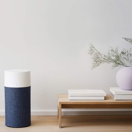 BLUEAIR Blue Pure 411 Auto Navy Pre-Filter, Washable Fabric Traps Pollen, Pet Hair & Dust, Night Waves