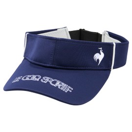 Cox Sportif LG5SCP52L Women's Sun Visor, Comfort-Fit, Reducing Tightness, Functional, Golf, NV00 (navy), Free size