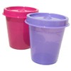 Tupperware Minis Midgets Storage Containers Set of 2 Lilac Purple