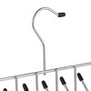Relaxdays 1 x Metal Belt Holder Tie Holder Space Saving
