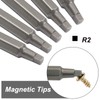 LDEXIN 10Pcs Square Drill Bit Set 1/4 Inch Hex Shank