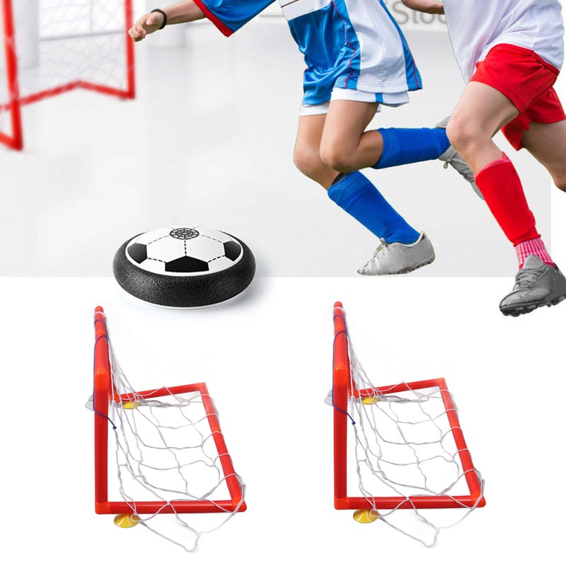 Kids Hover Soccer Ball Toy LED Light Sucktion Cup 2