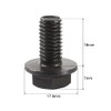 sourcingmap Reverse Thread Screws 8mm for 255 Cut Off Machine