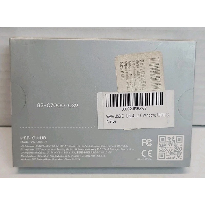 VAVA USB-C Hub Adapter, 4-in-1 USB Type C to USB