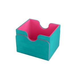 Gamegenic, Sidekick 100+ XL Exclusive Line Teal/Pink, up to 100 Double-Sided Cards, Colour: Turquoise/Pink