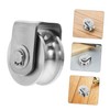 Operitacx Heavy Duty Stainless Steel Pulley Wheel Double Bearings Caster