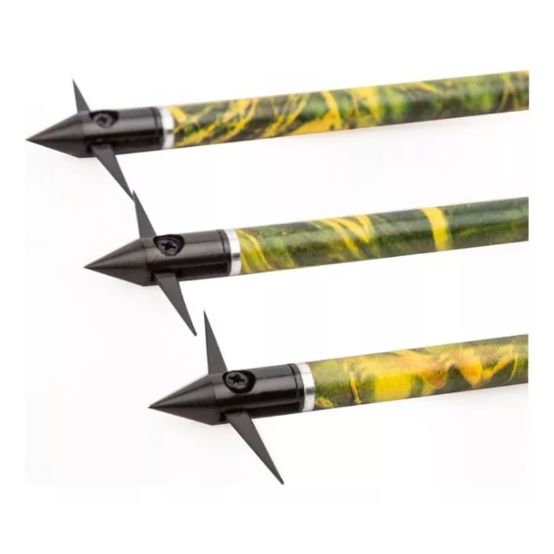 DEAD Distribuidora Set 3 Puntas Flecha Arco Ballesta Navaja Pesca
