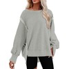 SHEWIN Womens Fall Fashion 2024 Casual Crewneck Lightweight Pullover Sweatshirts