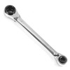NUEAYMS 4-in-1 Ratchet Wrench: Multi-size (8-13mm, 10-19mm, 16-19mm) Double Ratchet