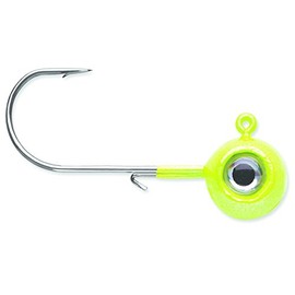 VMC Neon Moon Eye Jig 1/16 Glow Chartreuse, Multi, One Size (NME116-GLCH)