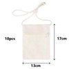 GisWell Pack of 10 Fabric Bags for Painting, 17 x