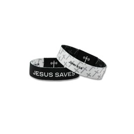 HOLSTRENGTH Daily Bible Verse Bracelet (John 3:16, Regular)