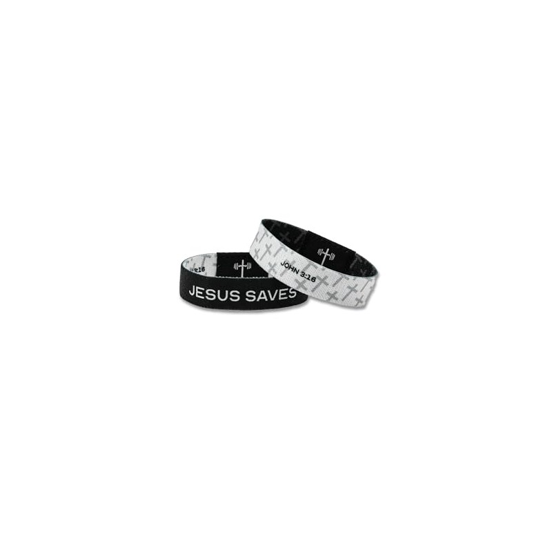 HOLSTRENGTH Daily Bible Verse Bracelet (John 3:16, Regular)