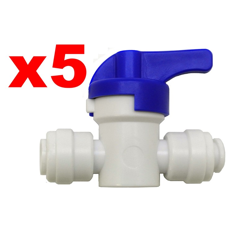 Finerfilters 1/4" PF Shut Off Valve Tap To Accept 1/4"