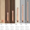 Khtumeware 10 Pack 1 inch Brushed Antique Copper Cabinet Knobs