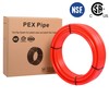 EFIELD 3/4 Inch 200 Ft Pex-b Pipe/Tubing (NSF Certified) Red