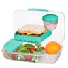 Sistema Bento Box to Go with Fruit/Yogurt Pot, 1.76 L-Assorted