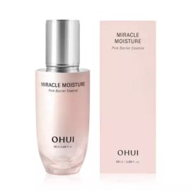 O HUI 오휘 미라클 모이스처 핑크 베리어 에센스 50ml O Hui Miracle Moisture Pink Barrier Essence 50ml [Ohui Miracle Moisture Pink Barrier Essence 50ml]