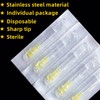 100 Pack - 30Gauge 1/2 Inch 13mm Sterile Disposable Injection