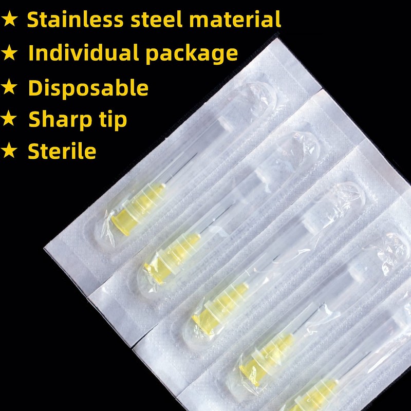 100 Pack - 30Gauge 1/2 Inch 13mm Sterile Disposable Injection