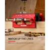 DAYDOOR 6.7'' Self Centering Doweling Jig, Wide Capacity Dowel Jig
