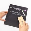 BAZIC Products Chalk Board Eraser, Wood Felt Blackboard and White