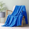 Exclusivo Mezcla Large Flannel Fleece Throw Blanket, 127x178 CM Sofa