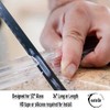 eatelle Shower Door Bottom Seal with Drip Rail for 1/2"