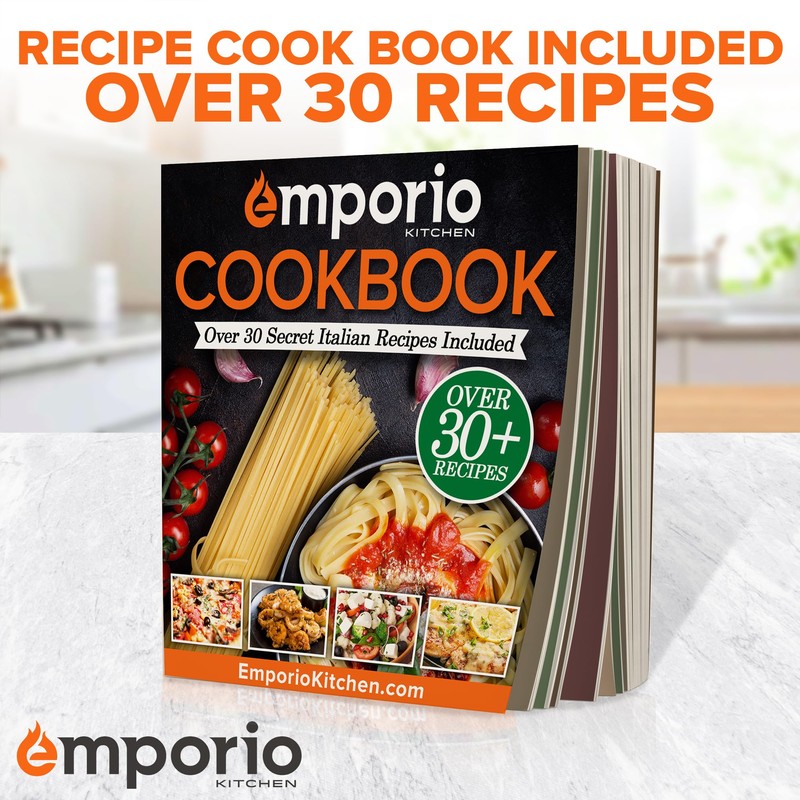 Emporio Kitchen Stackable Baking Pan Set - Deluxe Nonstick Gray
