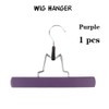 Wig Hanger for Hair Extensions & Wigs – Wooden Storage