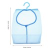Zerodeko Hanging Storage Bag Mesh Clothespin Laundry Hanger Kitchen Bathroom