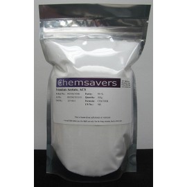 Potassium Acetate, ACS, 99+%, 500g